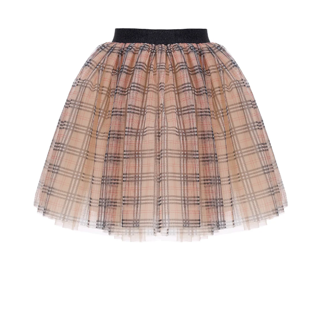 Детска карирана пола