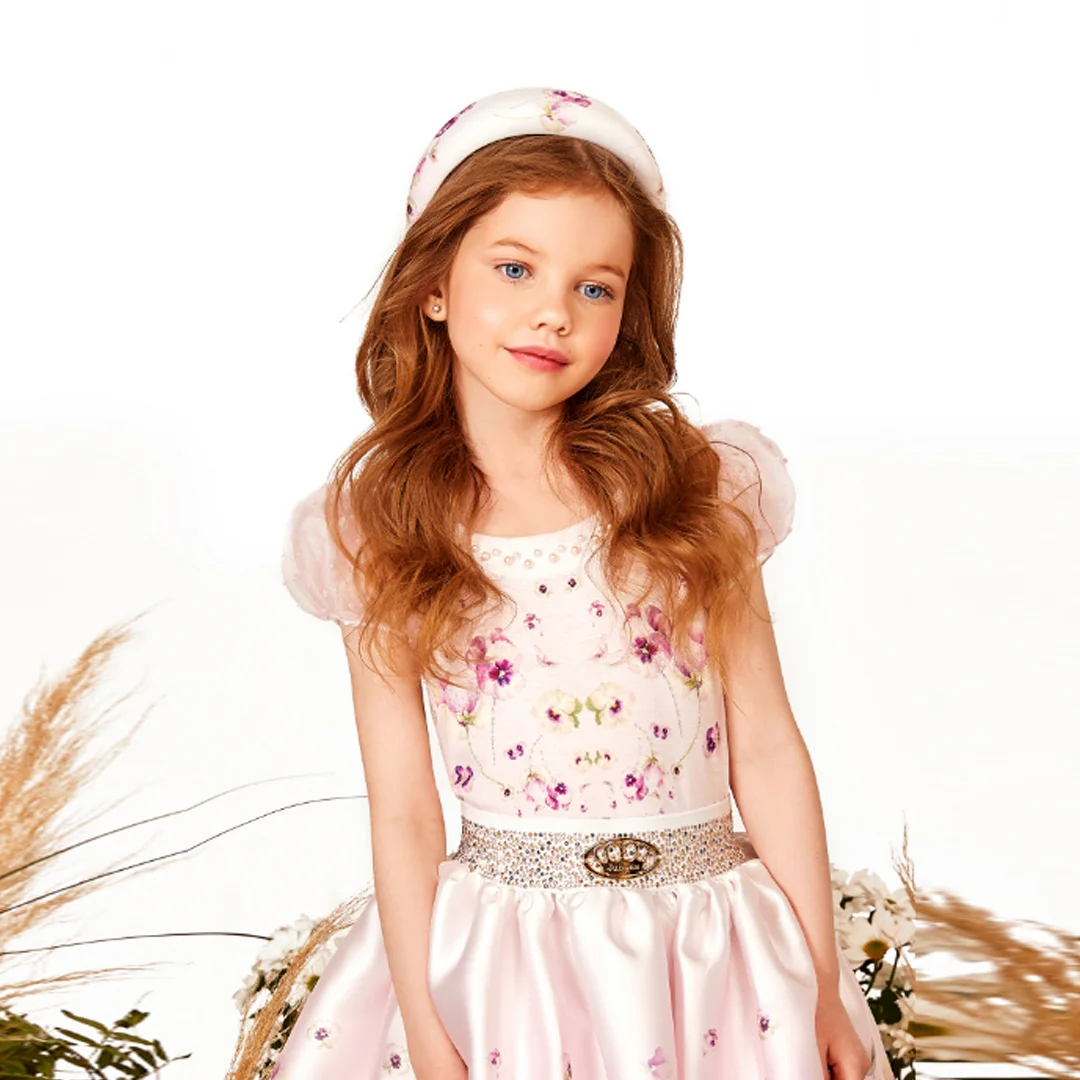 Детска блуза с буфан ръкав