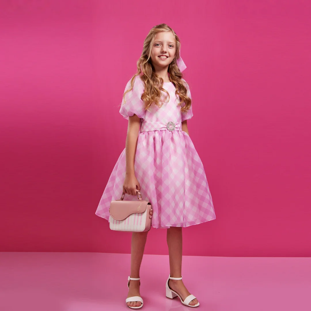 Детска рокля от органза