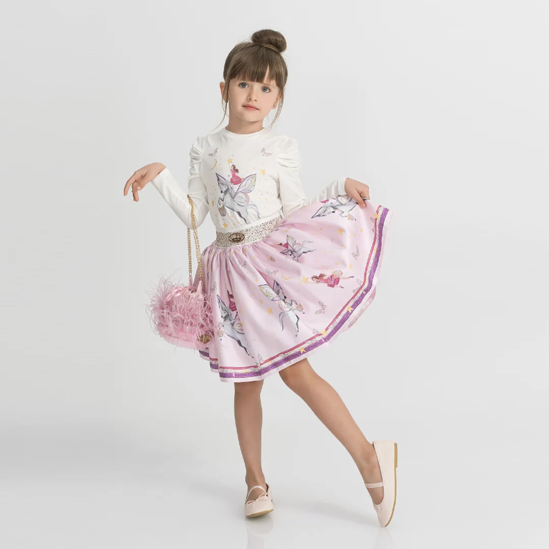 Детска пола с принт