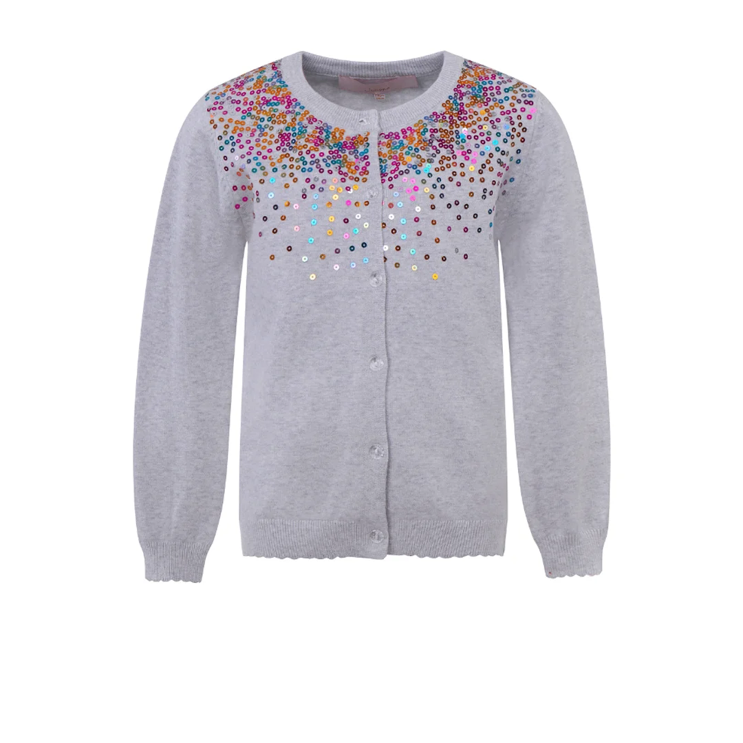 Детска плетена жилетка