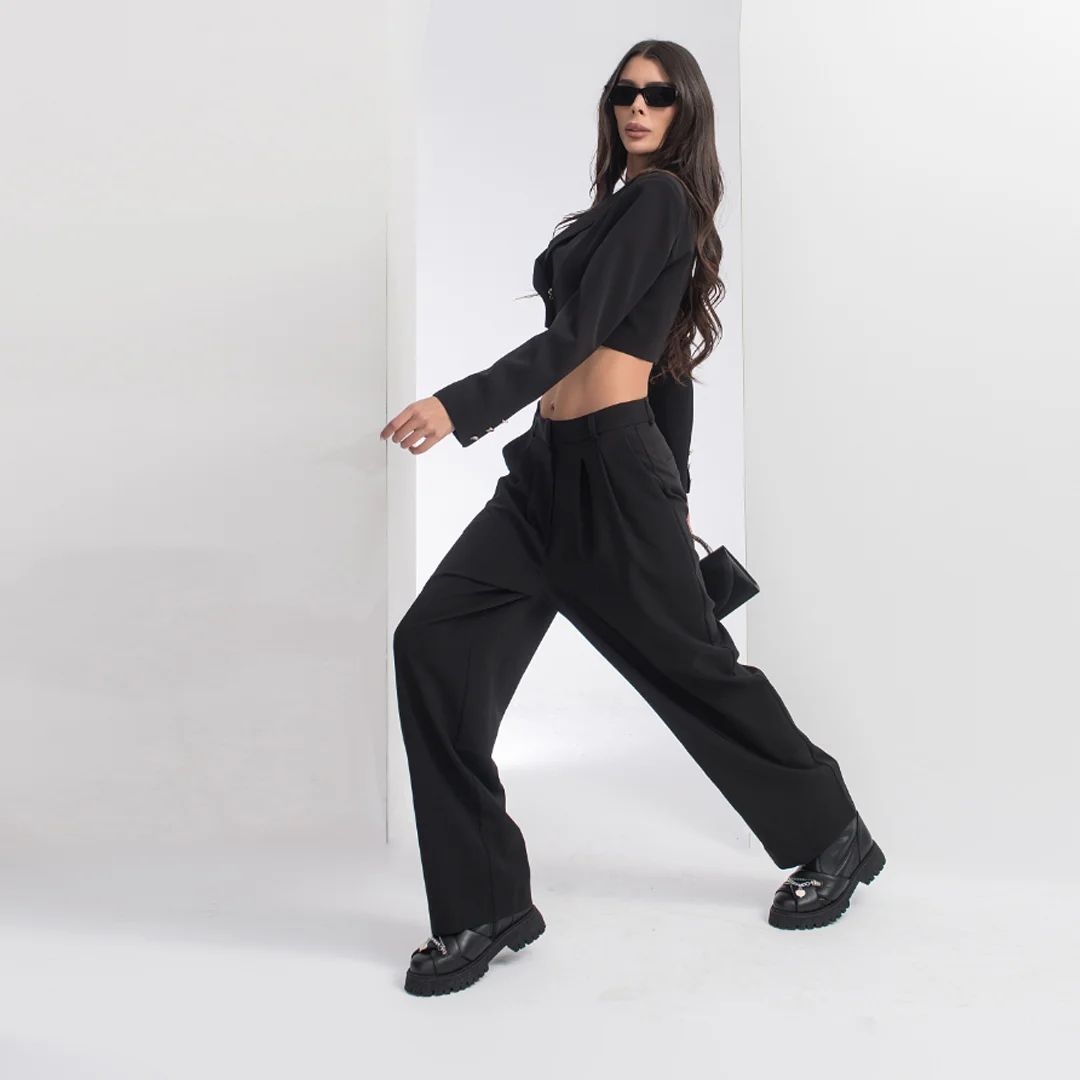 Свободен панталон с джобове