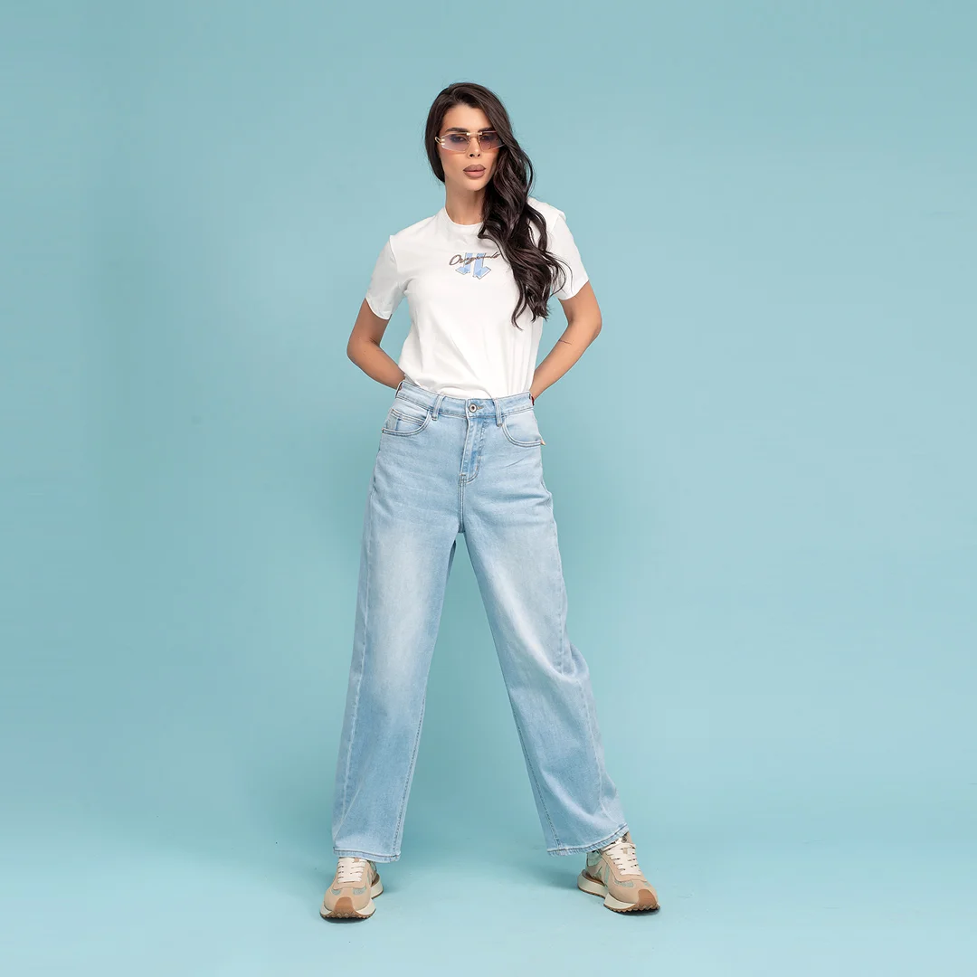 Дънки с висока талия