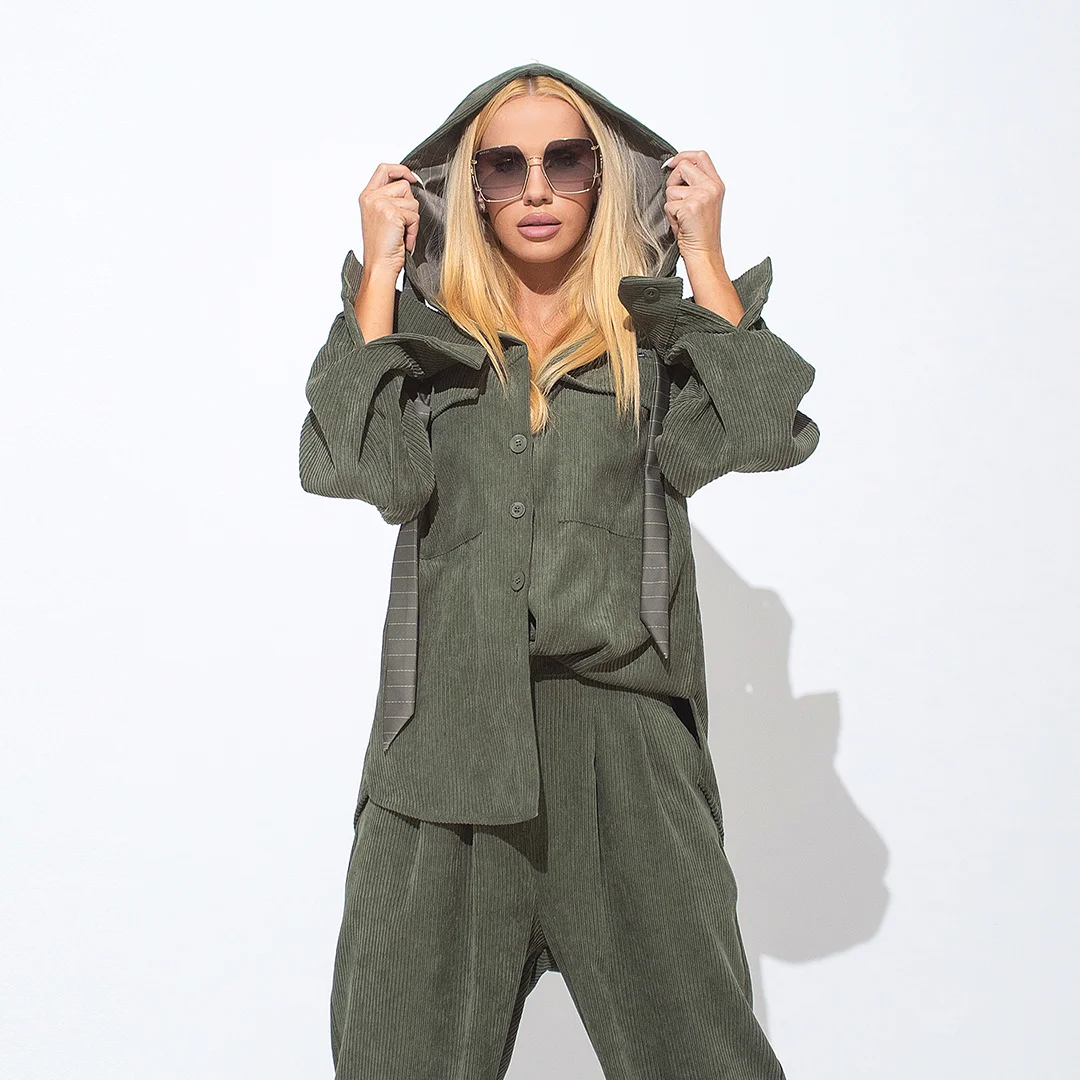 Риза от рипсено кадифе