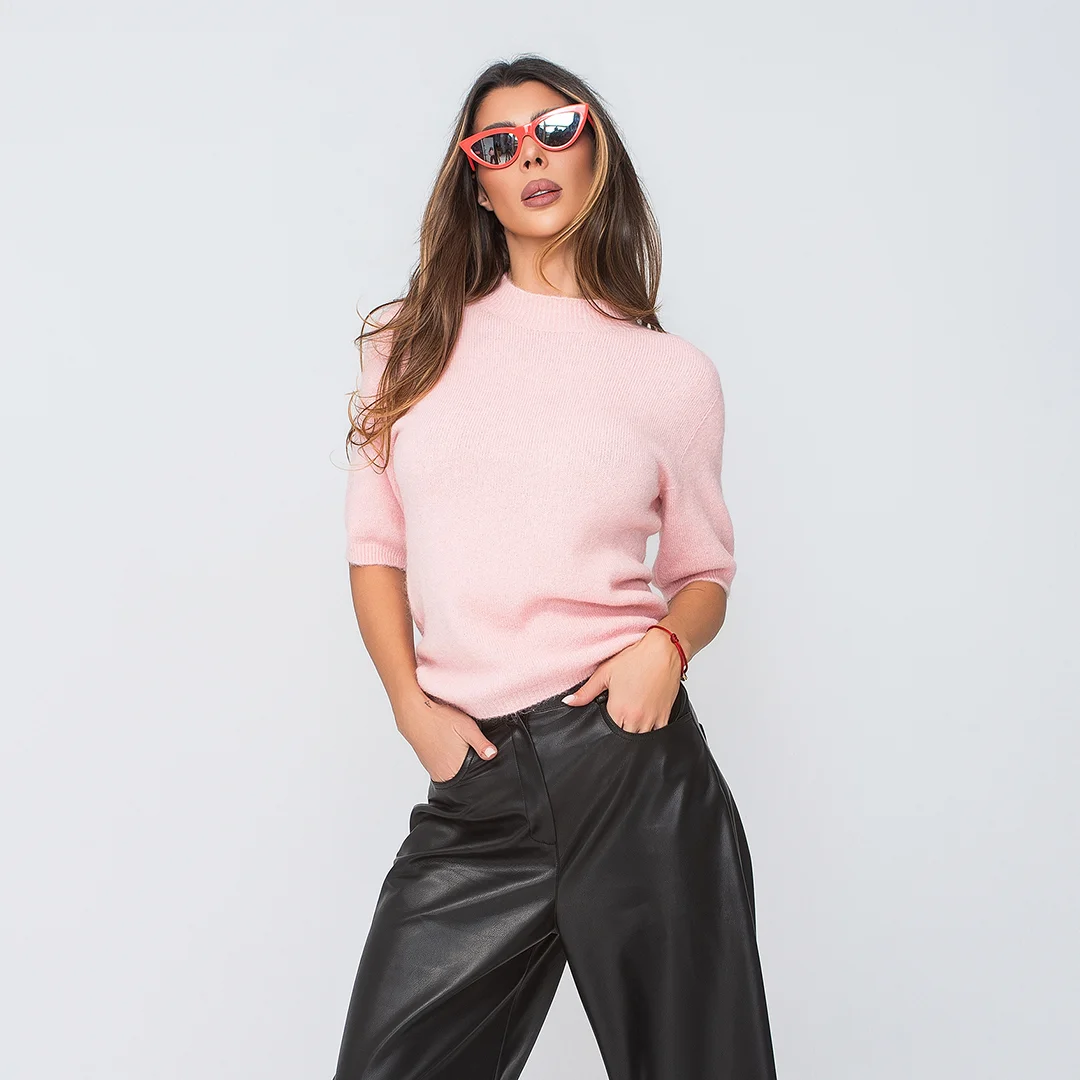 Блуза от фино плетиво